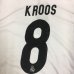 画像1: 大人用 A001 レアルマドリード KROOS*8 クルース 白黒 19 ゲームシャツ パンツ付 (1)