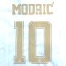 画像1: 大人用 A001 レアルマドリード MODRIC*10 モドリッチ 白金 20 ゲームシャツ パンツ付 (1)