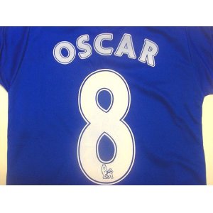 画像: 子供用 K005 チェルシーHOME OSCAR*8 オスカル 16 青  ゲームシャツ パンツ付 サッカー ユニフォーム