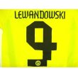 画像1: 大人用 A017 ボルシア ドルトムントHOME LEWANDOWSKI*9 レヴァンドフスキ 黄 2015 ゲームシャツ パンツ付 /サッカー/オーダーメイド/ネーム作成/通販/キッズ/ジュニア/子供用/大人用/オリジナル (1)