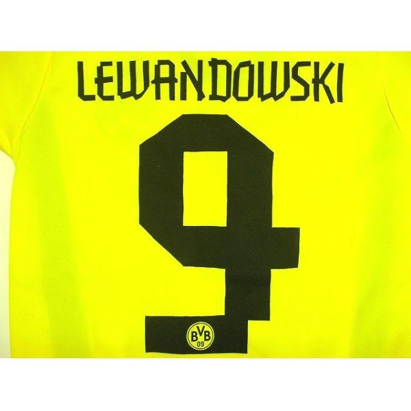 画像1: 大人用 A017 ボルシア ドルトムントHOME LEWANDOWSKI*9 レヴァンドフスキ 黄 2015 ゲームシャツ パンツ付 /サッカー/オーダーメイド/ネーム作成/通販/キッズ/ジュニア/子供用/大人用/オリジナル (1)