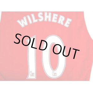 画像: 大人用 A006 アーセナル WILSHERE*10 ウィルシャー 赤 20 ゲームシャツ パンツ付