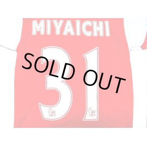 画像: 子供用 K006 アーセナルHOME MIYAICHI*31 宮市 赤 2014 ゲームシャツ パンツ付 /サッカー/オーダーメイド/ネーム作成/通販/キッズ/ジュニア/子供用/大人用/オリジナル