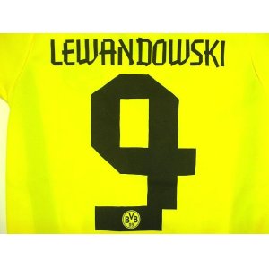 画像: 子供用 K017 ボルシア ドルトムント LEWANDOWSKI*9 レヴァンドフスキ 黄 ゲームシャツ パンツ付 /サッカー/オーダーメイド/ネーム作成/通販/キッズ/ジュニア/子供用/大人用/オリジナル