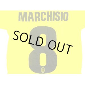 画像: 大人用 A136 ユべントスAWAY MARCHISIO*8 マルキジオ 黄 ゲームシャツ パンツ付 /サッカー/オーダーメイド/ネーム作成/通販/キッズ/ジュニア/子供用/大人用/オリジナル