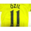 画像1: 子供用 K019 アーセナルAWAY OZIL*11 エジル 黄 2014 ゲームシャツ パンツ付 /サッカー/オーダーメイド/ネーム作成/通販/キッズ/ジュニア/子供用/大人用/オリジナル (1)