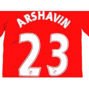 画像: 子供用 K006 アーセナルHOME ARSHAVIN*23 アルシャビン 赤 2014 ゲームシャツ パンツ付 /サッカー/オーダーメイド/ネーム作成/通販/キッズ/ジュニア/子供用/大人用/オリジナル