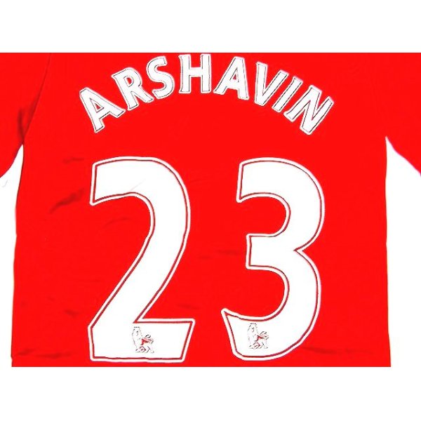 画像1: 子供用 K006 アーセナルHOME ARSHAVIN*23 アルシャビン 赤 2014 ゲームシャツ パンツ付 /サッカー/オーダーメイド/ネーム作成/通販/キッズ/ジュニア/子供用/大人用/オリジナル (1)