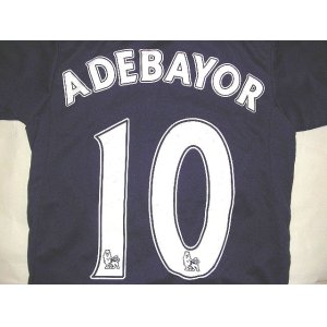 画像: 大人用 A079 トットナムAWAY ADEBAYOR*10 アデバヨール 紺 ゲームシャツ パンツ付 /サッカー/オーダーメイド/ネーム作成/通販/キッズ/ジュニア/子供用/大人用/オリジナル