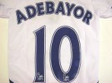 画像: 子供用 K023 トットナムHOME ADEBAYOR*10 アデバヨール 白 2014 ゲームシャツ パンツ付 /サッカー/オーダーメイド/ネーム作成/通販/キッズ/ジュニア/子供用/大人用/オリジナル