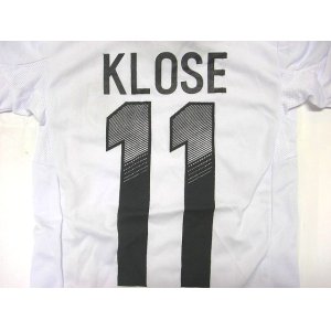 画像: 子供用 K031 ドイツHOME KLOSE*11 クローゼ 白 2012 ゲームシャツ パンツ付 /サッカー/オーダーメイド/ネーム作成/通販/キッズ/ジュニア/子供用/大人用/オリジナル