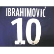 画像1: 子供用 K072 パリサンジェルマンHOME IBRAHIMOVIC*10 イブラヒモビッチ 2014 紺 ゲームシャツ パンツ付 /サッカー/オーダーメイド/ネーム作成/通販/キッズ/ジュニア/子供用/大人用/オリジナル (1)