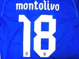 画像: 子供用 K015 イタリアHOME MONTOLIVO*18 モントリーボ 2014 青 ゲームシャツ パンツ付 /サッカー/オーダーメイド/ネーム作成/通販/キッズ/ジュニア/子供用/大人用/オリジナル