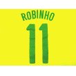 画像1: 子供用 K012 ブラジルHOME ROBINHO*11 ロビーニョ 黄 ゲームシャツ パンツ付 /サッカー/オーダーメイド/ネーム作成/通販/キッズ/ジュニア/子供用/大人用/オリジナル (1)