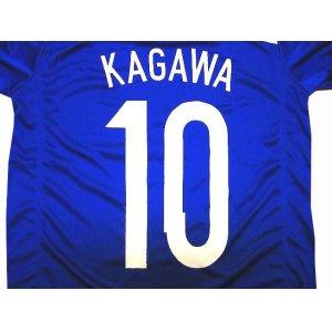 画像: 子供用 K044 日本代表 KAGAWA*10 香川 青 ゲームシャツ パンツ付 /サッカー/オーダーメイド/ネーム作成/通販/キッズ/ジュニア/子供用/大人用/オリジナル