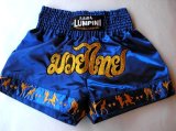 画像: 新品 サテン 22 LUMPINI ボクシングパンツ S/M/L/XL 選択 青MUAY /ボクシング/ムエタイ/トランクス/通販/大人用/キッズ用/ジュニア/子供用