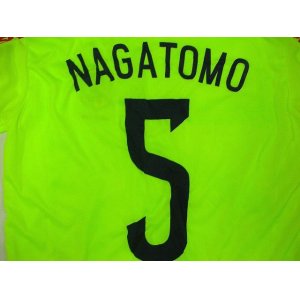 画像: 子供用 K040 日本代表 NAGATOMO*5 長友 黄 ゲームシャツ パンツ付 /サッカー/オーダーメイド/ネーム作成/通販/キッズ/ジュニア/子供用/大人用/オリジナル