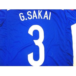 画像: 大人用 A044 日本代表 G.SAKAI*3 酒井 高徳 青 ゲームシャツ パンツ付 /サッカー/オーダーメイド/ネーム作成/通販/キッズ/ジュニア/子供用/大人用/オリジナル