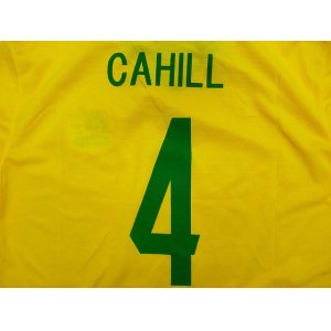 画像: 大人用 A052 オーストラリアHOME CAHILL*4 ケーヒル 黄 ゲームシャツ パンツ付 /サッカー/オーダーメイド/ネーム作成/通販/キッズ/ジュニア/子供用/大人用/オリジナル