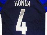 画像: 子供用 K044 日本代表 HONDA*4 本田 青 2012 ゲームシャツ パンツ付 /サッカー/オーダーメイド/ネーム作成/通販/キッズ/ジュニア/子供用/大人用/オリジナル