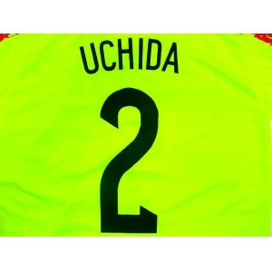 画像: 子供用 K040 日本代表 UCHIDA*2 内田 黄 ゲームシャツ パンツ付 /サッカー/オーダーメイド/ネーム作成/通販/キッズ/ジュニア/子供用/大人用/オリジナル