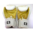 画像3: 新品 正規 TWINS 本格ボクシンググローブ 龍 白 /ボクシング/ムエタイ/本革製/グローブ (3)