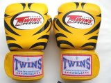 画像: 新品 正規 TWINS 本格ボクシンググローブ TATOO 黄 /ボクシング/ムエタイ/本革製/グローブ