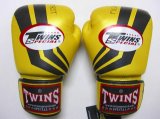 画像: 新品 正規 TWINS 本格ボクシンググローブ Fs 金黒 /ボクシング/ムエタイ/本革製/グローブ