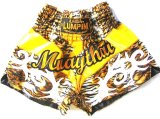 画像: 新品 サテン 50 LUMPINI ボクシングパンツ S/M/L/XL 選択 虎柄V /ボクシング/ムエタイ/トランクス/通販/大人用/キッズ用/ジュニア/子供用