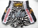 画像: 新品 サテン 56 LUMPINI ボクシングパンツ S/M/L/XL 選択 ゼブラ家紋 /ボクシング/ムエタイ/トランクス/通販/大人用/キッズ用/ジュニア/子供用