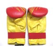 画像2: 新品 正規 TWINS パンチンググローブ 赤金 M〜XL 3size 選択 /ボクシング/ムエタイ/パンチンググローブ/本革製/ (2)