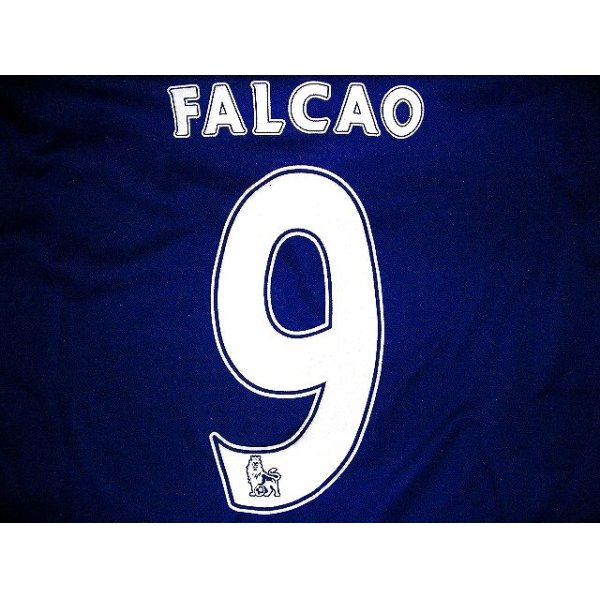 画像1: 子供用 K005 チェルシーHOME FALCAO*9 ファルカオ 16 青  ゲームシャツ パンツ付 サッカー ユニフォーム (1)