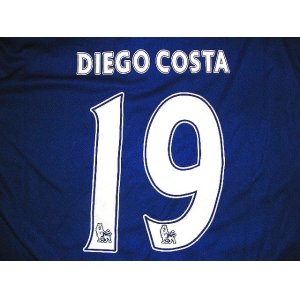 画像: 子供用 K005 チェルシーHOME DIEGO COSTA*19 ディエゴコスタ 16 青  ゲームシャツ パンツ付 サッカー ユニフォーム