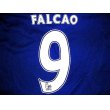 画像1: 大人用 A005 チェルシーHOME FALCAO*9 ファルカオ 青 16  ゲームシャツ パンツ付 サッカー ユニフォーム (1)