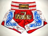 画像: 新品 サテン 93 LUMPINI ボクシングパンツ S/M/L/XL 選択 赤白水炎 /ボクシング/ムエタイ/トランクス/通販/大人用/キッズ用/ジュニア/子供用