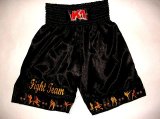 画像: 新品 サテン 90 LUMPINI K-1パンツ S/M/L/XL 選択 K1黒技 /ボクシング/ムエタイ/トランクス/通販/大人用/キッズ用/ジュニア/子供用