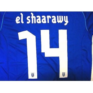 画像: 子供用 K015 イタリアHOME EL SHAARAWY*14 エルシャーラウィ 2014 青 ゲームシャツ パンツ付 /サッカー/オーダーメイド/ネーム作成/通販/キッズ/ジュニア/子供用/大人用/オリジナル