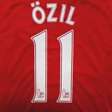 画像: 子供用 K006 アーセナルHOME OZIL*11 エジル 赤 17 ゲームシャツ パンツ付 /サッカー/オーダーメイド/ネーム作成/通販/キッズ/ジュニア/子供用/大人用/オリジナル