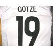 画像1: 大人用 A031 ドイツHOME GOTZE*19 ゲッツェ 白 16 ゲームシャツ パンツ付 /サッカー/オーダーメイド/ネーム作成/通販/キッズ/ジュニア/子供用/大人用/オリジナル (1)