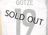 画像: 大人用 A031 ドイツHOME GOTZE*19 ゲッツェ 白 16 ゲームシャツ パンツ付 /サッカー/オーダーメイド/ネーム作成/通販/キッズ/ジュニア/子供用/大人用/オリジナル