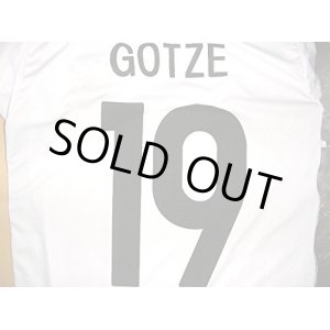 画像: 大人用 A031 ドイツHOME GOTZE*19 ゲッツェ 白 16 ゲームシャツ パンツ付 /サッカー/オーダーメイド/ネーム作成/通販/キッズ/ジュニア/子供用/大人用/オリジナル