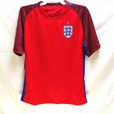 画像: 大人用 A061 イングランドAWAY ROONEY*10 ルーニー 赤 ゲームシャツ パンツ付 /サッカー/オーダーメイド/ネーム作成/通販/キッズ/ジュニア/子供用/大人用/オリジナル