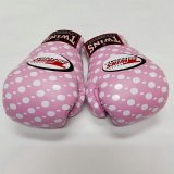 画像: 新品 正規 TWINS 本格ボクシンググローブ 桃玉 /ボクシング/ムエタイ/本革製/グローブ