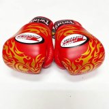 画像: 新品 正規 TWINS 本格ボクシンググローブ TATOO 龍赤 /ボクシング/ムエタイ/本革製/グローブ