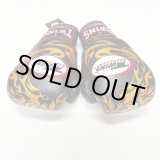 画像: 新品 正規 TWINS 本格ボクシンググローブ TATOO 龍黒 /ボクシング/ムエタイ/本革製/グローブ