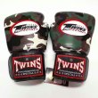 画像2: 新品 正規 TWINS 本格ボクシンググローブ 迷彩 /ボクシング/ムエタイ/本革製/グローブ (2)