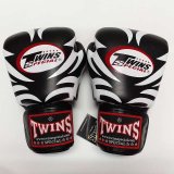 画像: 新品 正規 TWINS 本格ボクシンググローブ TATOO 黒 /ボクシング/ムエタイ/本革製/グローブ