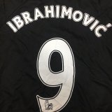 画像: 子供用 K030 マンチェスターAWAY IBRAHIMOVIC*9 イブラヒモビッチ 黒シボレー 16 ゲームシャツ パンツ付