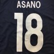 画像1: 大人用 A044 日本代表 ASANO*18 浅野 青 17 ゲームシャツ パンツ付 /サッカー/オーダーメイド/ネーム作成/通販/キッズ/ジュニア/子供用/大人用/オリジナル (1)