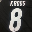 画像1: 子供用 K027 レアルマドリードAWAY KROOS*8 クロース 黒 17 ゲームシャツ パンツ付/サッカー/オーダーメイド/ネーム作成/通販/キッズ/ジュニア/子供用/大人用/オリジナル (1)